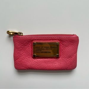 Marc by Marc Jacobs Pink Leather Coin Purse